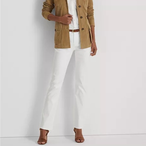 Ralph Lauren Black Label Pants - Lauren Ralph Lauren Black Label Mid Rise Straight Pants Oldmoney Quiet Luxury 6